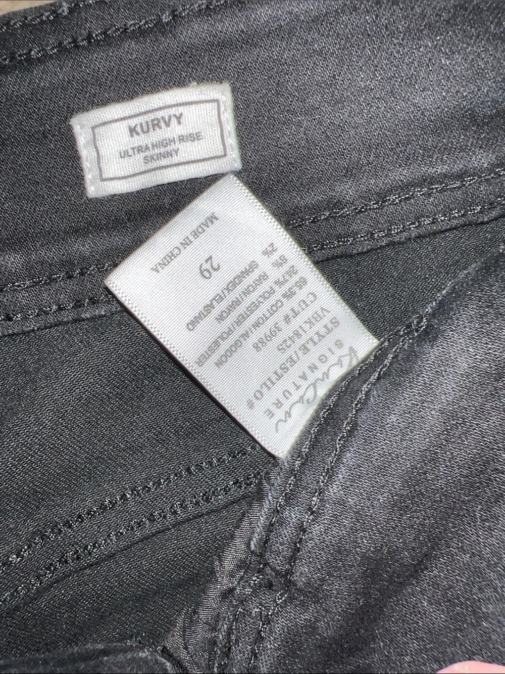 KanCan Black High-Rise Button-Fly Jeans - Picture 3 of 4